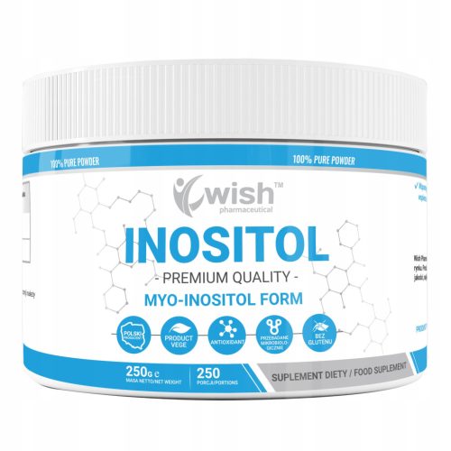 Inozitol 250g 100% Čisti prah - WISH Pharmaceutical®