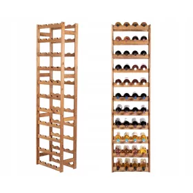 Stalak za vino od borovog drva RW-1-44 sa policom za 44 boce