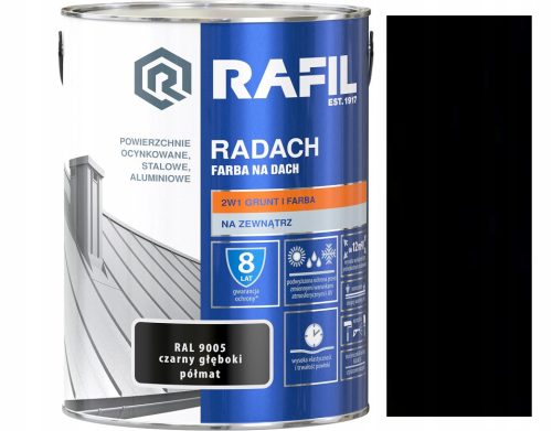 Rafil Radach crna boja 5 l