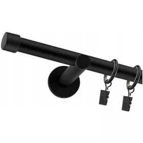 Karniša jednostruka elegantna 19mm 100cm bijela crna