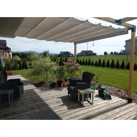 Tenda, sjenilo za vrt - Vrtno jedro 100 x 100 cm tkanina