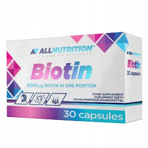 Allnutrition Biotin Kapsule za Kosu i Kožu 30 kom.