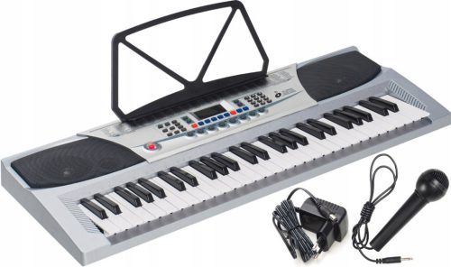 Profesionalna Tipkovnica za učenje 54 tipke M-tunes MT-07 Srebrna