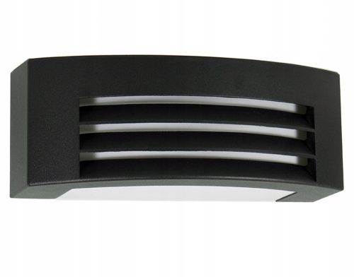 SuperLED vrtna zidna svjetiljka crna E27 100 W