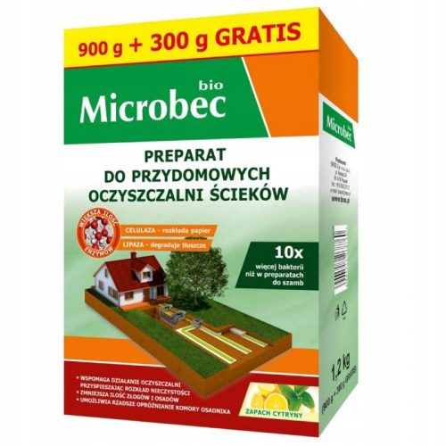 BIO MICROBEC 10 x JAČE BAKTERIJE 1,2 kg NOVO