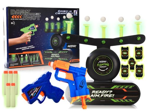 Plutajući cilj Webski arkadna igra + WEBSKI PJENASTI PIŠTOLJ SpaceGUN