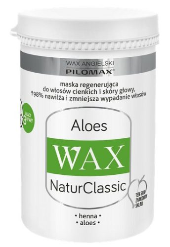 NaturClassic Aloes Maska za tanke kose 480 ml - Zdrav sjaj i volumen