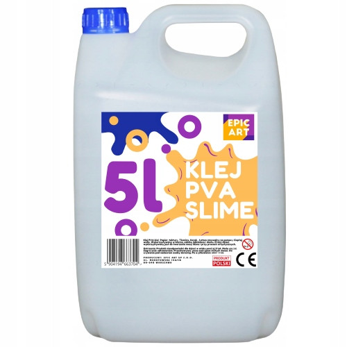 PVA ljepilo 5L za Slime 5 litara - Epic Art Polski