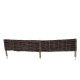  WICKER PALISADE 40/120 ograda s pletenim rubom