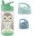  Boca 3 Sprouts Owl Mint 350 ml 17 x 6 cm zelena
