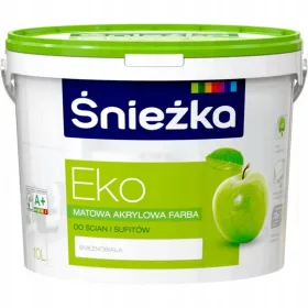 niežka Eko Bijela Akrilna Boja 10L