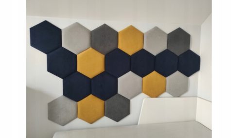 MEGA SET od 20 šesterokutnih tapeciranih ploča