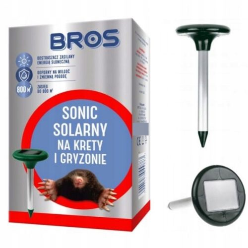 Bros solarni odstranjivač krtica i glodavaca