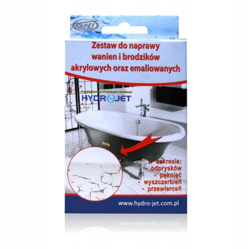 HIDRO-JET Komplet za popravak kade i tuš kabine 1 x 1 cm