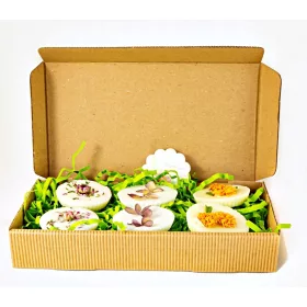 Prirodni mirisni sojin vosak za kamin, 5 kom