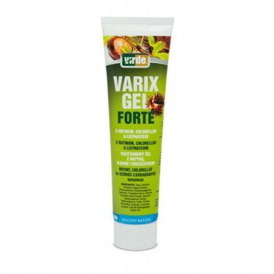 Varix Forte Kesten Gel s Rutinom - Gel za Umorne i Bolne Noge s Ekstraktom Kestena i Rutinom - 100ml
