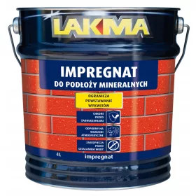   Lakma impregnacija za mineralne podloge, otporna, bezbojna 4L