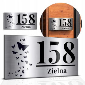 Kućni broj TabPrint 40 x 20 cm