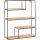 Pametna MDF polica za zid, dimenzija 40 x 13 cm, smeđe nijanse