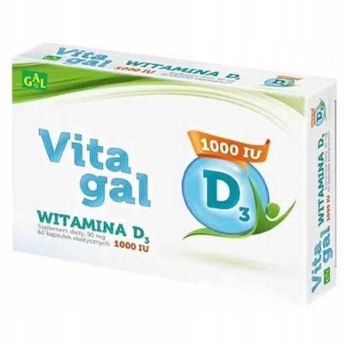 Vitamin D3 kapsule 1000 IU - 60 kom.