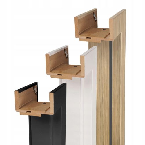 Kompletan okvir vrata Podesivi ESSTILO / PERFECTDOOR / WINDOOR / ERKADO 100 - 140 mm bež, bijela, tamno drvo, crno, svijetlo drvo, siva