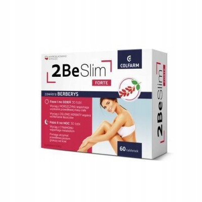 2Be Slim Forte dodatak za mršavljenje 60 tableta