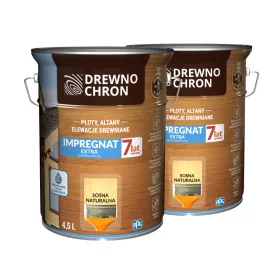 Impregnacija za drvo Drewnochron Prirodni bor 9 l