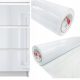 Bijela PVC Samoljepljiva Folija Furnir 10m