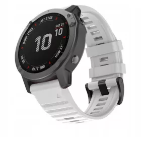   Garmin Fenix 5/6/7 Pro Solar QuickFit EasyFit 22mm Zamjenska Traka bijela