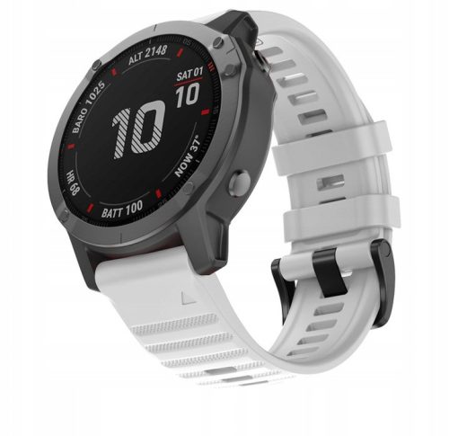 Garmin Fenix 5/6/7 Pro Solar QuickFit EasyFit 22mm Zamjenska Traka bijela