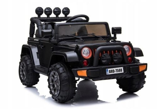  Automobil na akumulator Jeep BRD-7588 Black 4x4