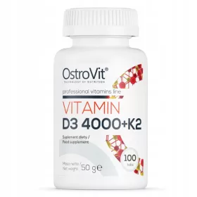   OstroVit Vitamin D3 4000 + K2: Visokokvalitetan dodatak za zdravlje kostiju