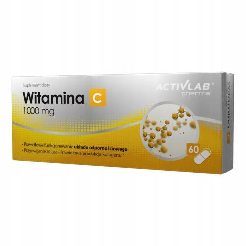 Activlab Vita C Plus 1000 mg, 60 kapsula