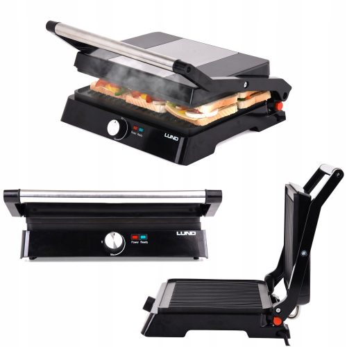 Gril za tost 2200W Lund s proširivom funkcijom