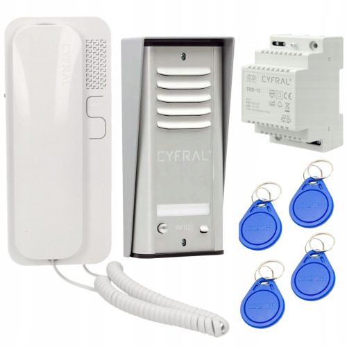 Digitalni video-interfon Cyfral Cosmo C41A267 bijele boje