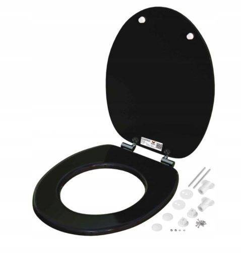 WC daska Premium Crna od MDF-a