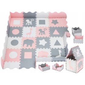    Moby-System PMF1 pjenasta podloga za puzzle, 16 dijelova, 32x32x1 cm