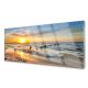 Sunset Beach Otisak na staklu 125x50