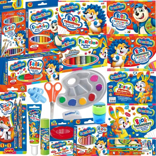 BAMBINO Kreativni Set za Školu - XXL