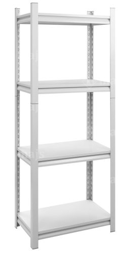 Metalni regal za skladište 153 x 60 x 35 cm - maksimalno opterećenje 100 kg po polici