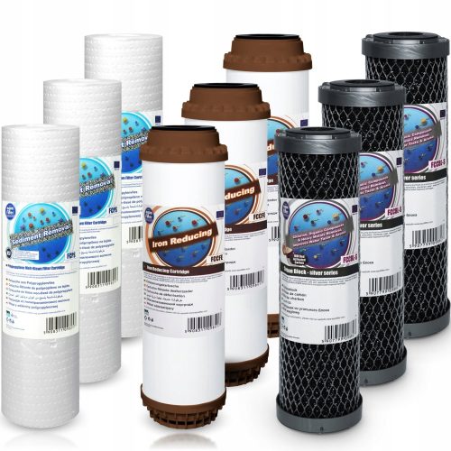 Aquafilter Trostnik FCCFE FCPS20 FCCBL-S filter uložak 9 kom.