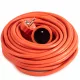 Vrtni produžni kabel, jednostruki vrtni 20 m, 1 kom utičnica, narančasta