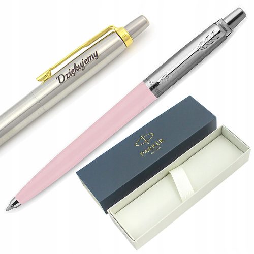 Parker Jotter Pastel Pink automatska kemijska olovka s torbicom i graviranjem