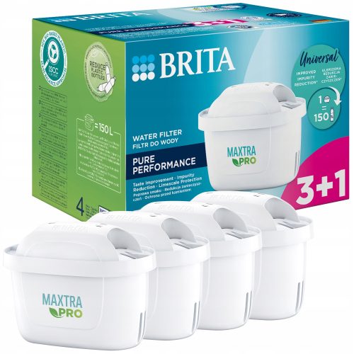 Brita Maxtra Pro Pure Performance Filter umetak, 4 kom.