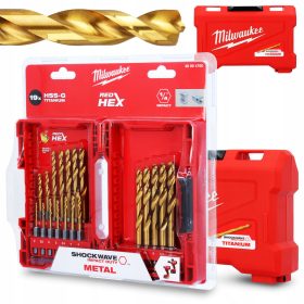 Milwaukee set svrdla za metal HSS HEX 19 kom.
