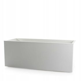    Euro3plast teglica za cvijeće 99,5 cm x 39,5 x 39,5 cm plastična bijela