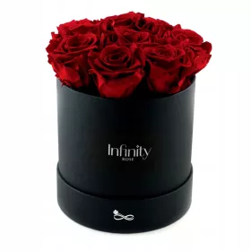 Flower Box Infinity Rose Crvene Vječne Ruže