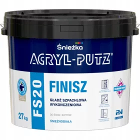 Śnieżka Acryl-Putz Finish kit bijeli 27 kg