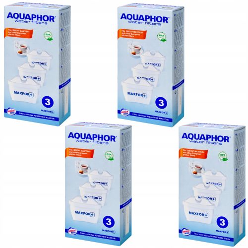 Aquaphor B25 Maxfor+ komplet 12 filtrirajućih uložaka za vrč