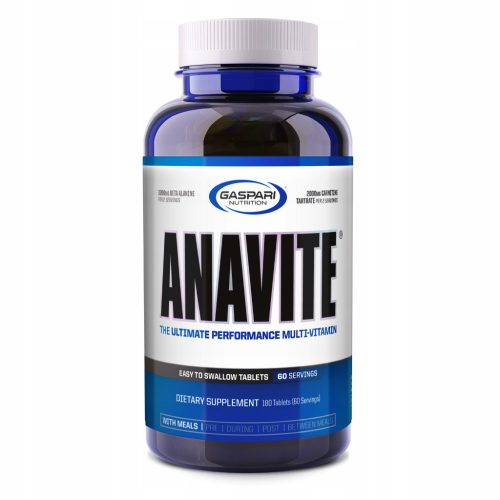 ANAVITE Gaspari Nutrition - Multivitaminski Kompleks za Sportaše